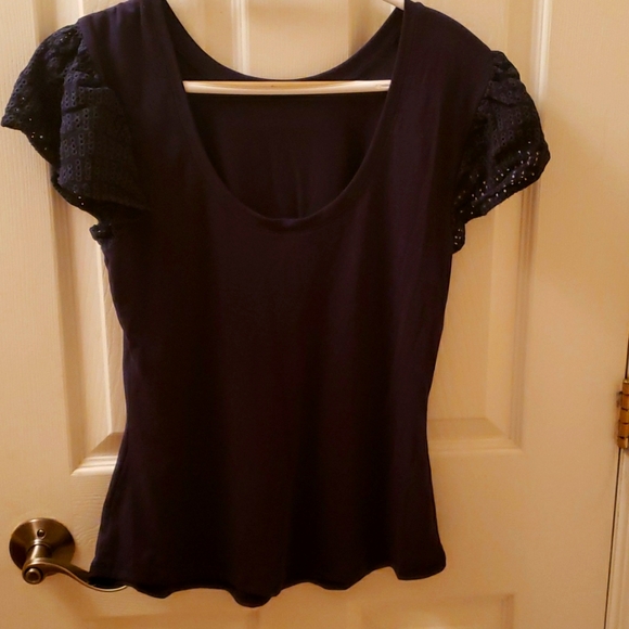 Hinge top S with flutter sleeves - Picture 2 of 5